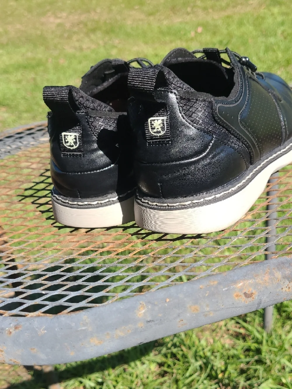 Boys Black Casual Lace-Up Shoes